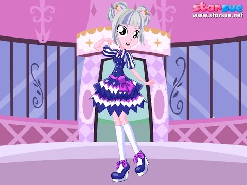 flying pony rainbow dressgame for girls